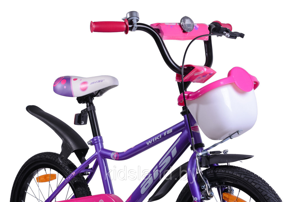Детский велосипед Aist Wiki 18" (фиолетовый) - фото 7 - id-p72953337