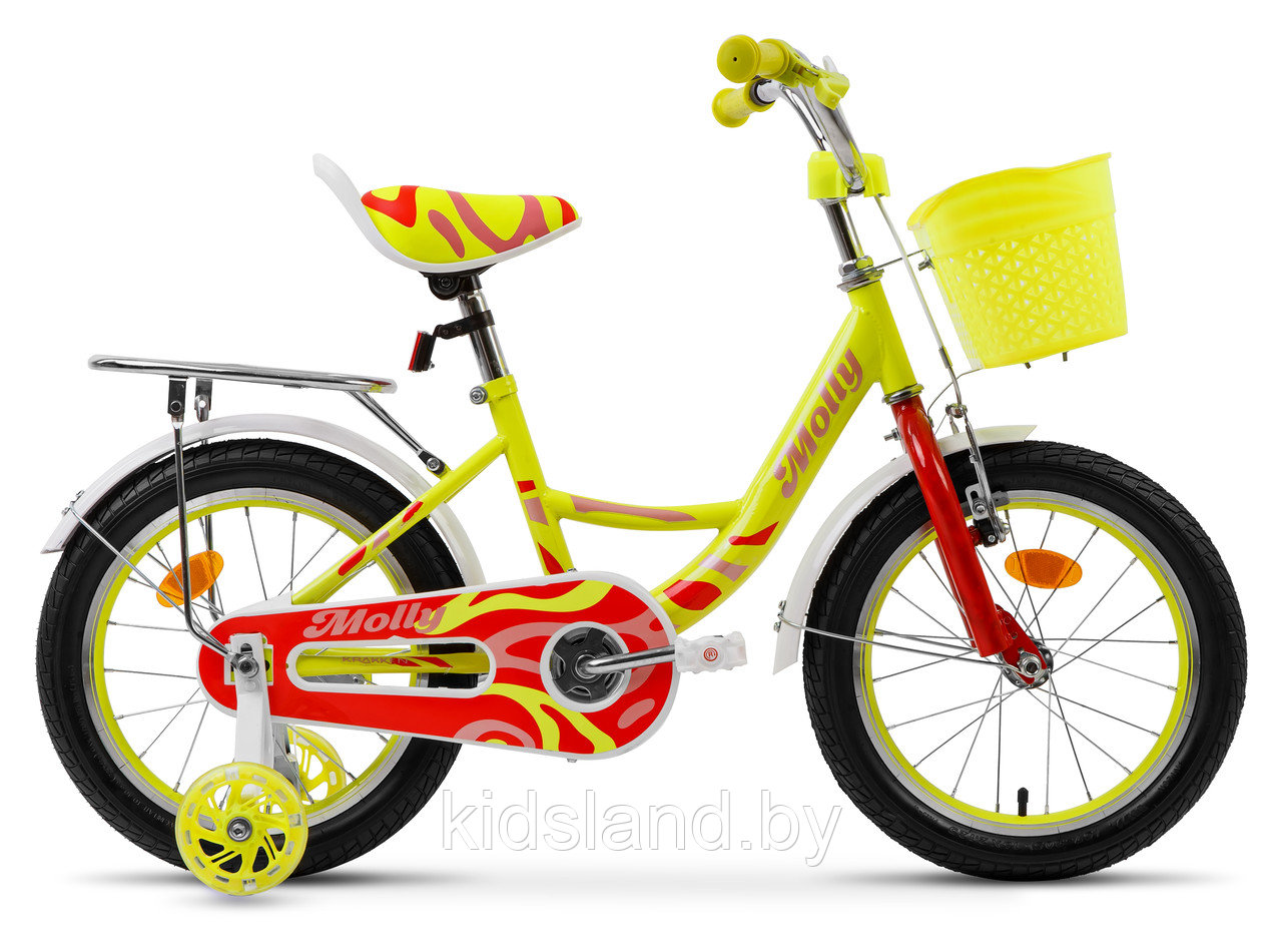 Детский велосипед Krakken Molly 16"  (желтый)