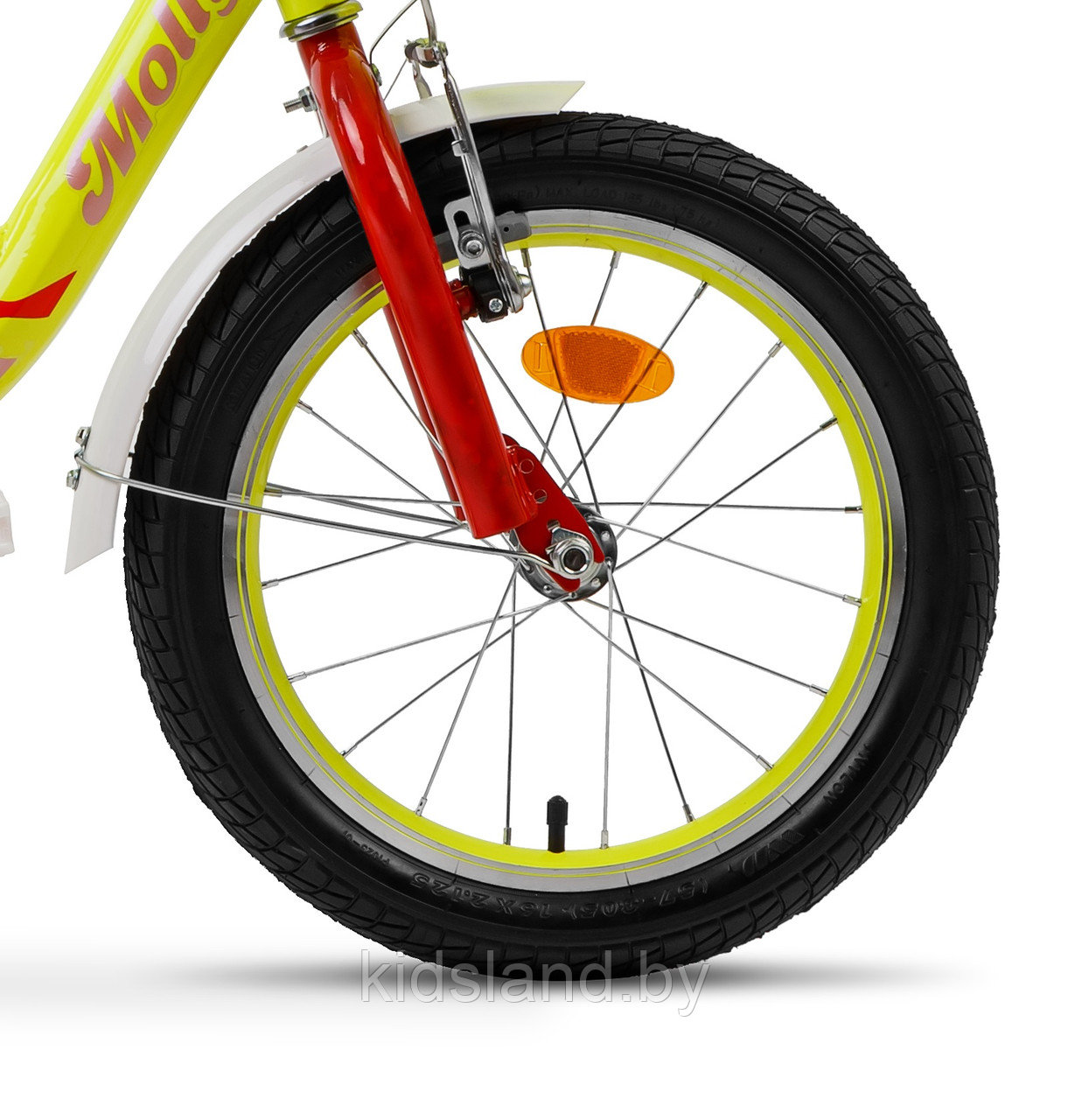 Детский велосипед Krakken Molly 16" (желтый) - фото 4 - id-p178426940