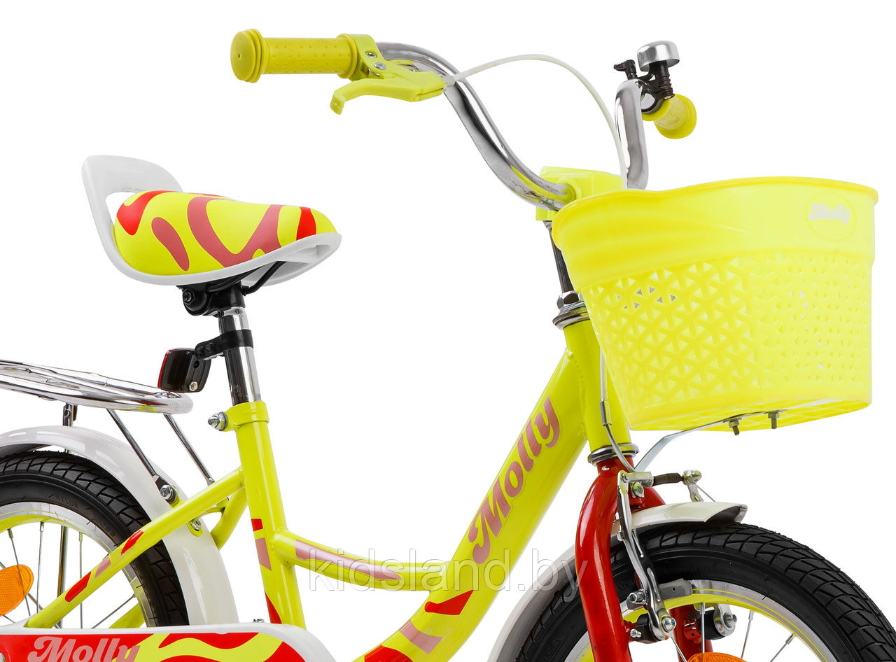 Детский велосипед Krakken Molly 16" (желтый) - фото 7 - id-p178426940