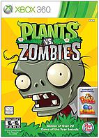 Игра Растения против Зомби Plants Zombies для Xbox 360, 1 диск