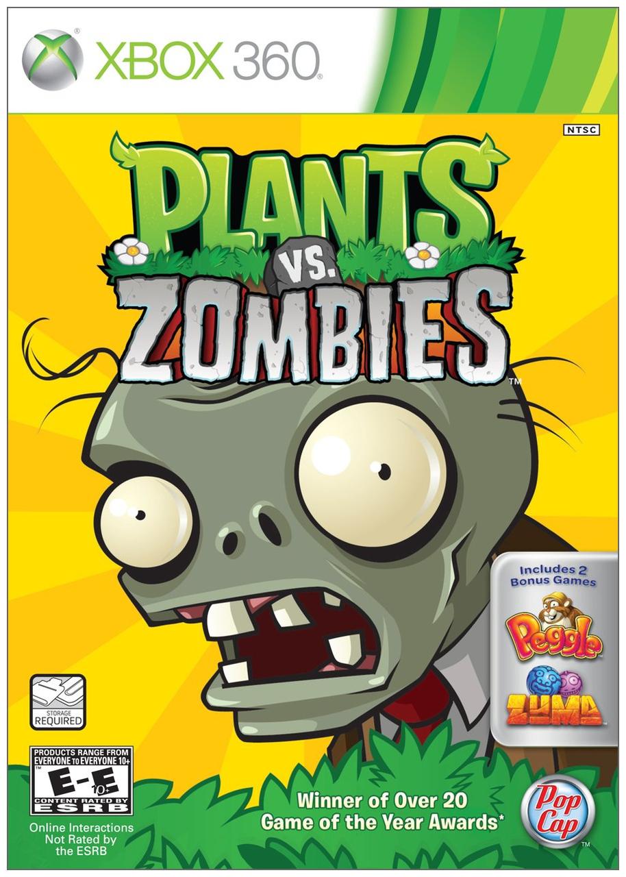 Игра Растения против Зомби Plants Zombies для Xbox 360, 1 диск - фото 1 - id-p178426781