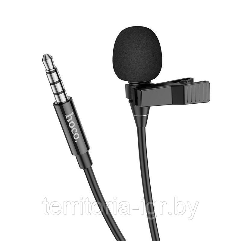 Микрофон для мобильных устройств и смартфонов на клипсе 2м. L14 Jack 3.5 Hoco - фото 5 - id-p178433905