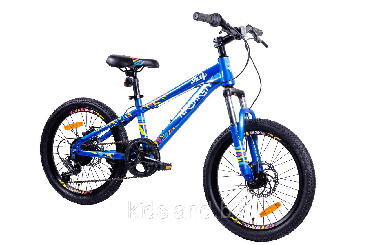 Велосипед Krakken Skully 20'' (синий) - фото 2 - id-p178433900