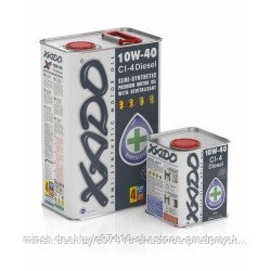 XADO Atomic Oil 10W-40 CI-4 Diesel, жес бан 20 л - фото 1 - id-p22410087