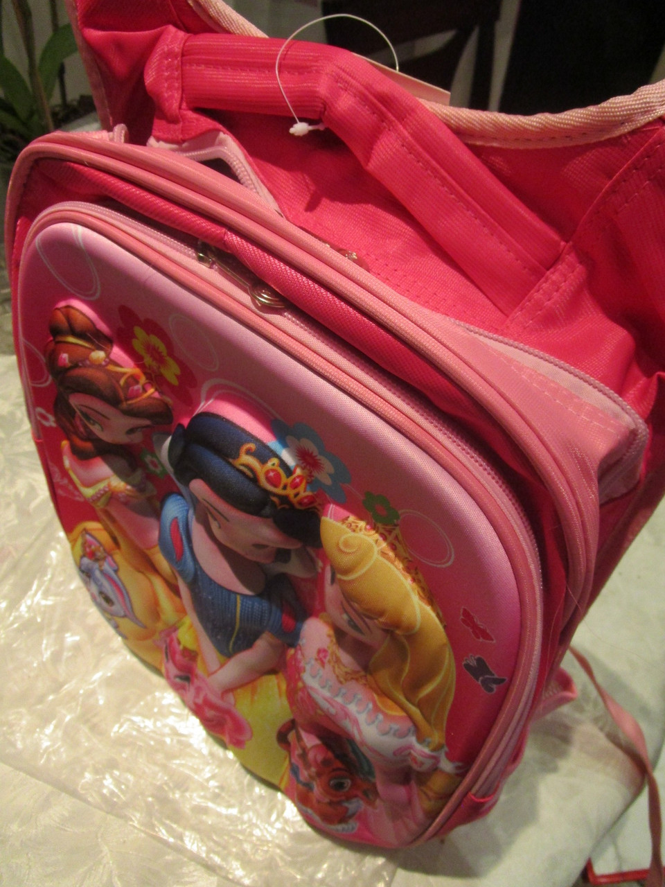 Рюкзак 3D детский розовый "ПРИНЦЕССЫ" - фото 3 - id-p22410503