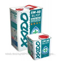 XADO Atomic Oil 5W-40 SL/CF, жест бан 4 л - фото 1 - id-p22410513