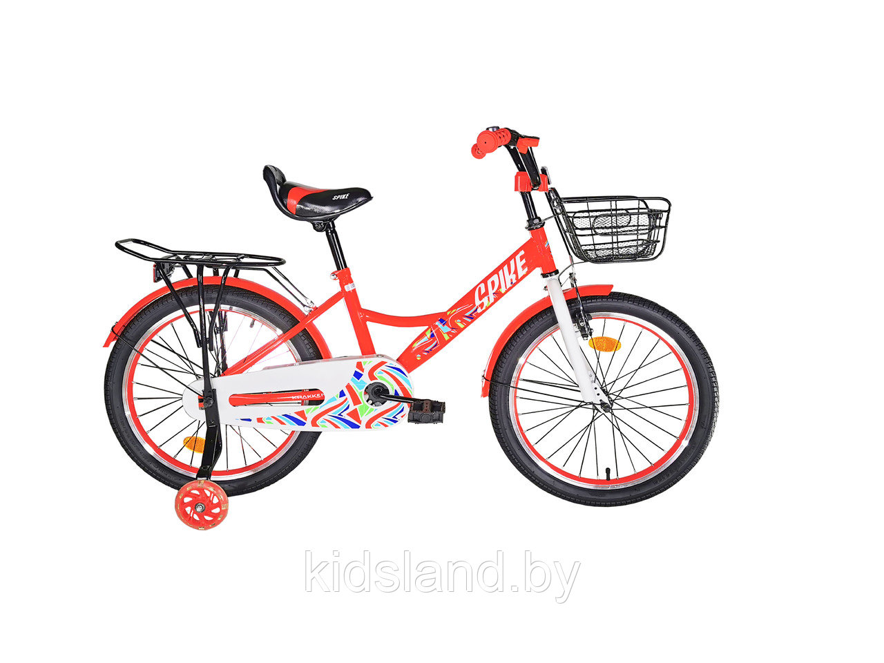 Детский велосипед Krakken Spike 16" (зеленый) - фото 3 - id-p178437435