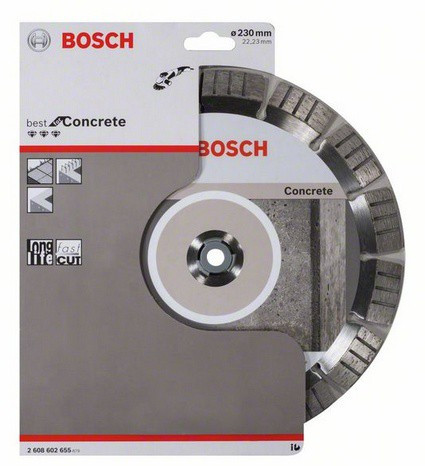 Алмазный диск BOSCH Best for Concrete230-22,23