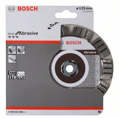 Алмазный диск BOSCH Best for Abrasive125-22,23