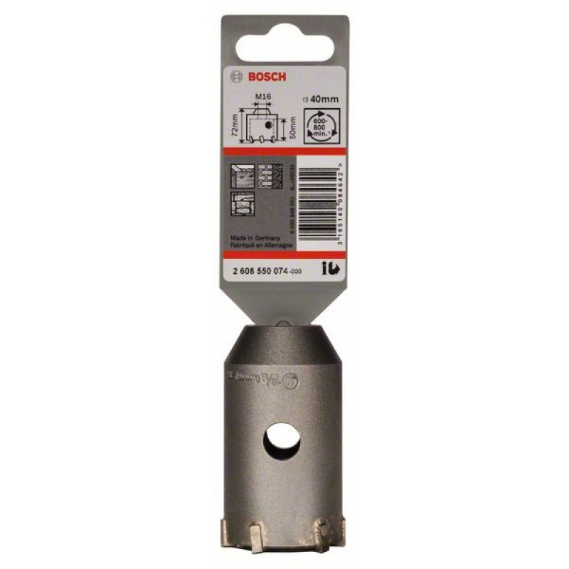 Коронка SDS-plus BOSCH plus-9 CoreCutter 40х72мм