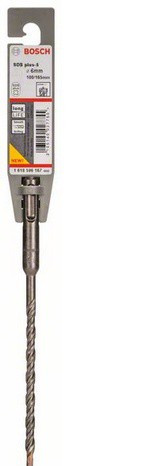 Сверло SDS-Plus BOSCH SDS plus-5, 6x100x165