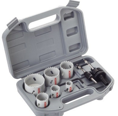 Набор коронок BOSCH Bi-metall 9 шт Standard 20/25/35/40/51/68 mm, 2 адаптера
