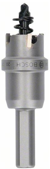 Твердосплавная коронка BOSCH Precision for Sheet Metal 20х5 мм по металлу