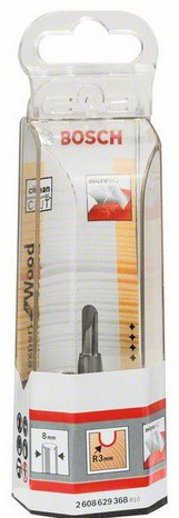 Фреза BOSCH галтельная Expert S8/R3/D6/L12,7