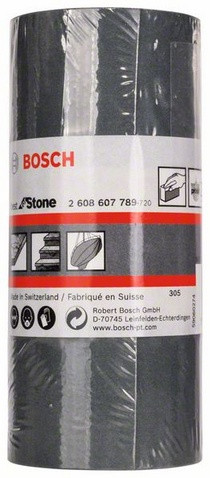 Шлифрулон BOSCH 5М 115мм K400 B.f.Stone-w