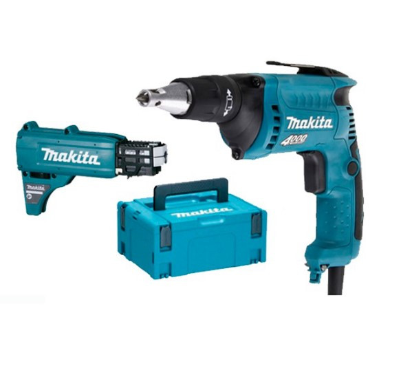 Шуруповерт MAKITA FS 4000 JX2 в кейсе+насадка(199078-9)