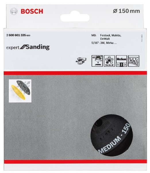 Опорная тарелка BOSCH Multi-hole 150 мм средняя