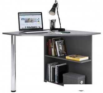 Письменный стол Domus Пайп-1 (правый, серый)