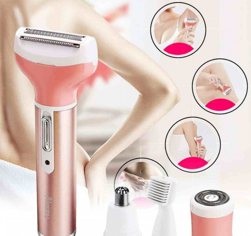 Триммер, эпилятор, бритва, уход 5 в 1 Portable Mini Shaver XD-3011 - фото 8 - id-p178446857