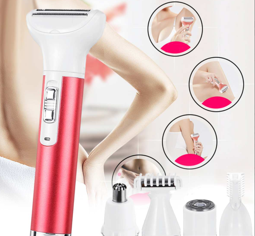 Триммер, эпилятор, бритва, уход 5 в 1 Portable Mini Shaver XD-3011 - фото 9 - id-p178446857