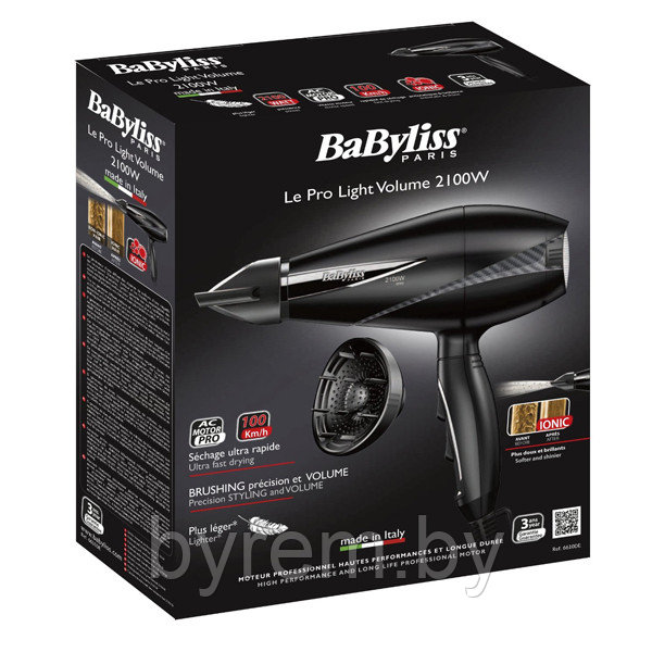 Фен BaByliss 6610DE - фото 3 - id-p134261