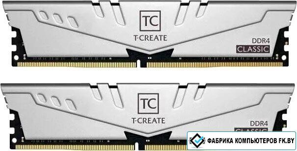 Оперативная память Team T-Create Classic 10L 2x16GB DDR4 PC4-25600 TTCCD432G3200HC22DC01 - фото 1 - id-p178477127