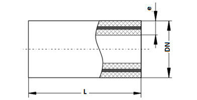 Труба (32х4,4) полипропиленовая армированная стекловолокном Valfex SDR 7.4 серая, фото 2