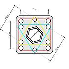 Вал для фрез SKIPER 420мм x 32 мм (4 секции), фото 2