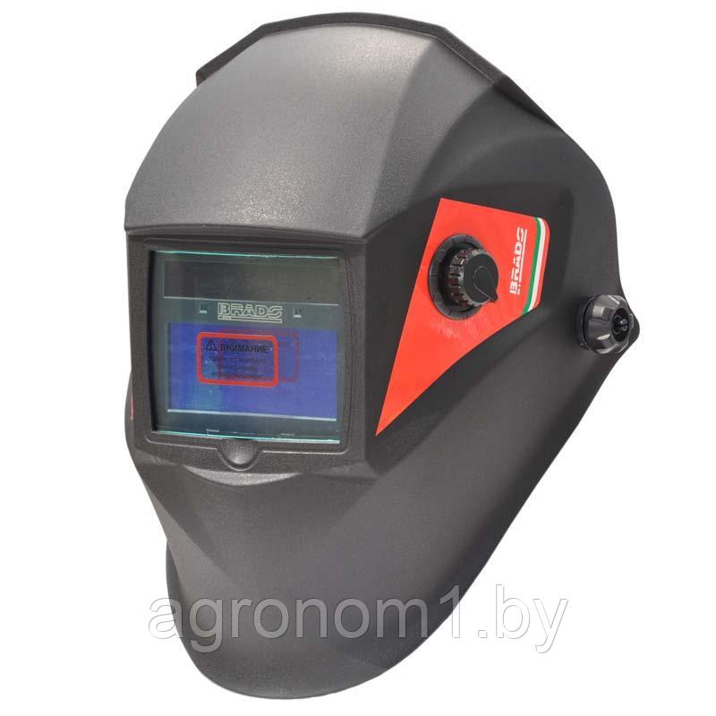 Сварочная маска BRADO 5000X-PRO с самозатемн. фильтром (1/1/1/2; 93х43мм; DIN 4/9/13,шлифовка)