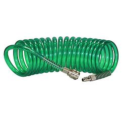 Шланг SKIPER PH05 полиурет. cпиральный 5 м, ф 8/12 мм c быстросъемн. соед.