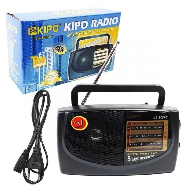 Радиоприемник KIPO KB-308AC - фото 8 - id-p178483457