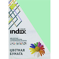Бумага цветная Index Color, 80гр, А4, светло-зеленый (65), 100л, арт.IC65/100