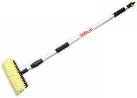 Щетка для мытья до 300см телескопическая (с подачей воды)
