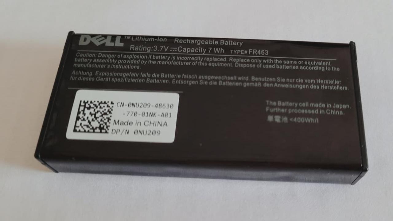 FR463 0NU209 Батарея Li-Ion для контроллера Dell