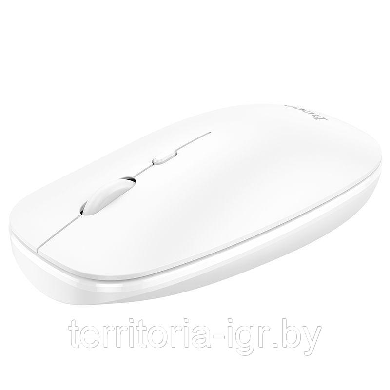 Беспроводная мышь GM15 2.4G + Bluetooth белый Hoco - фото 3 - id-p178493894