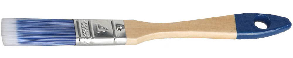 Кисть плоская STAYER "AQUA-STANDARD", искусственная щетина, деревянная ручка, 20мм - фото 1 - id-p178271746
