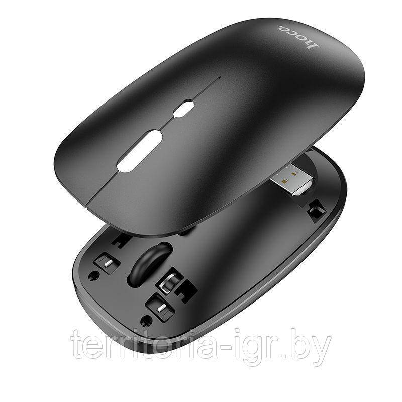Беспроводная мышь GM15 2.4G + Bluetooth черный Hoco - фото 5 - id-p178502515