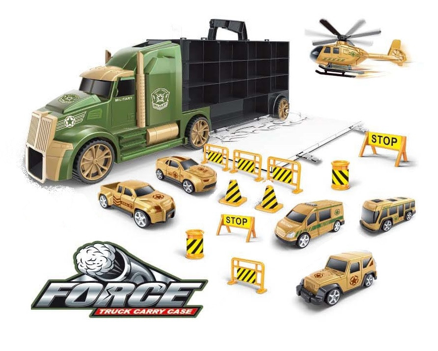 Детский игровой набор "Автовоз вооруженных сил", 666-05G - фото 2 - id-p164326359