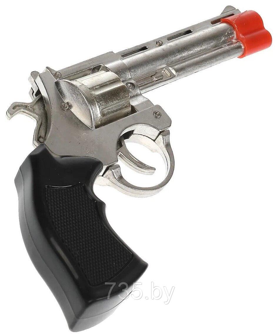 Пистолет "Револьвер" (метал, на пистонах) 170 мм - фото 6 - id-p178511313