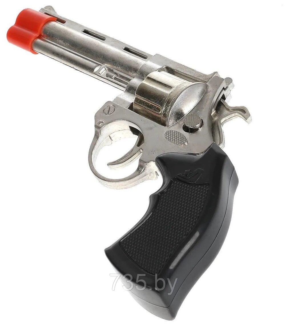 Пистолет "Револьвер" (метал, на пистонах) 170 мм - фото 8 - id-p178511313