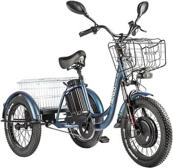 Электровелосипед Eltreco Porter Fat 500 (темно-синий)