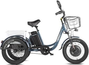 Электровелосипед Eltreco Porter Fat 700 (темно-синий) - фото 1 - id-p178511394