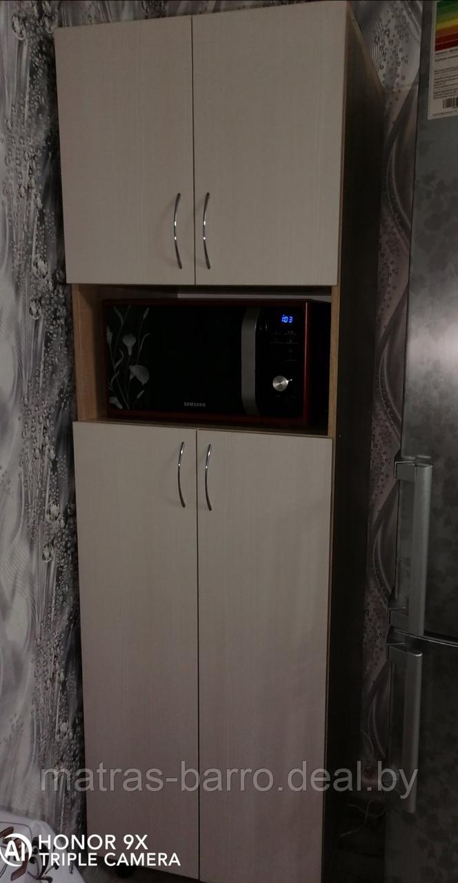 Шкаф-пенал кухонный напольный. Выбор цвета ЛДСП - фото 1 - id-p156635436