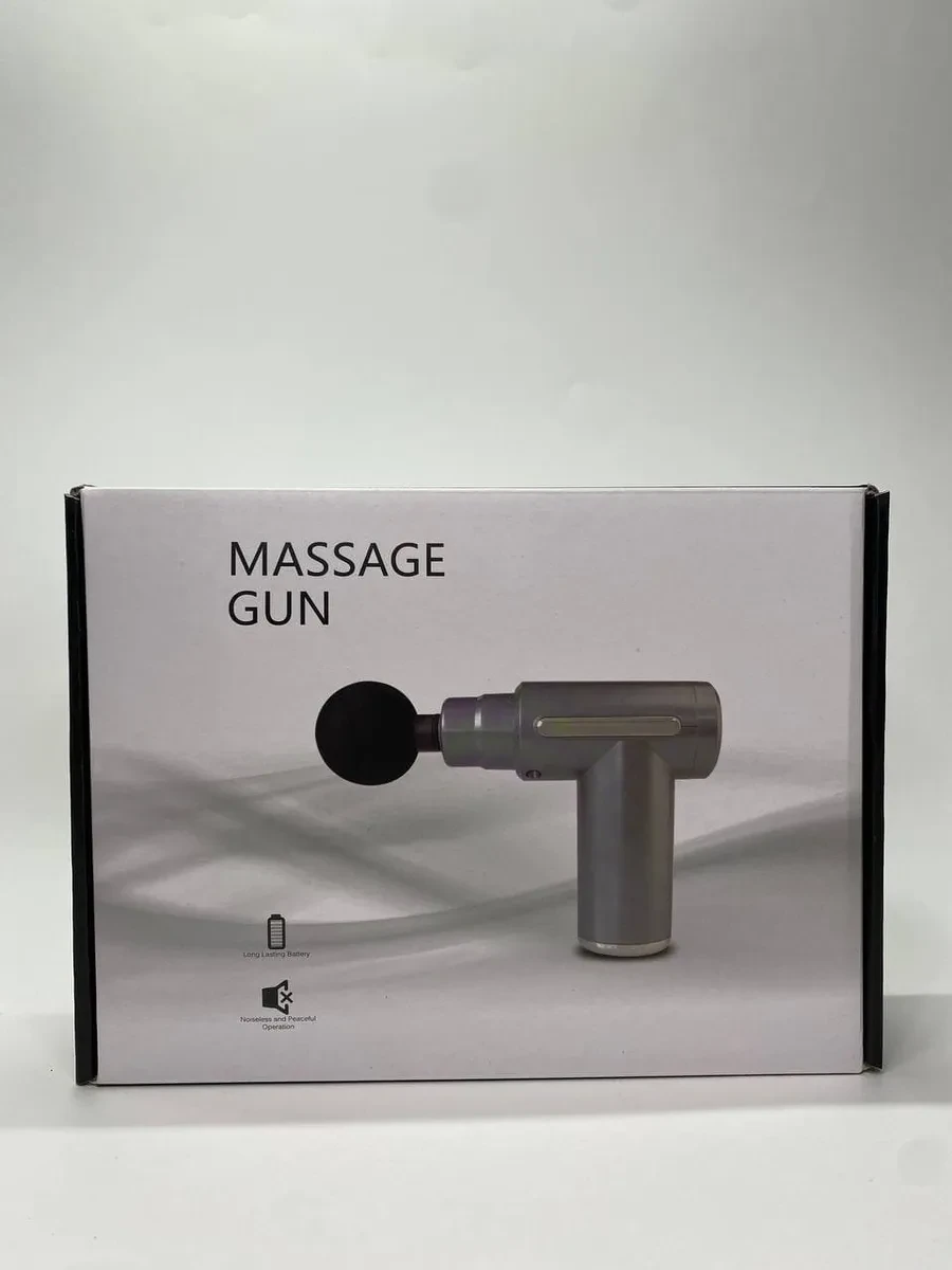 Массажер для тела Fascial Massage Gun, Перкуссионный пистолет ударный - фото 2 - id-p178526718