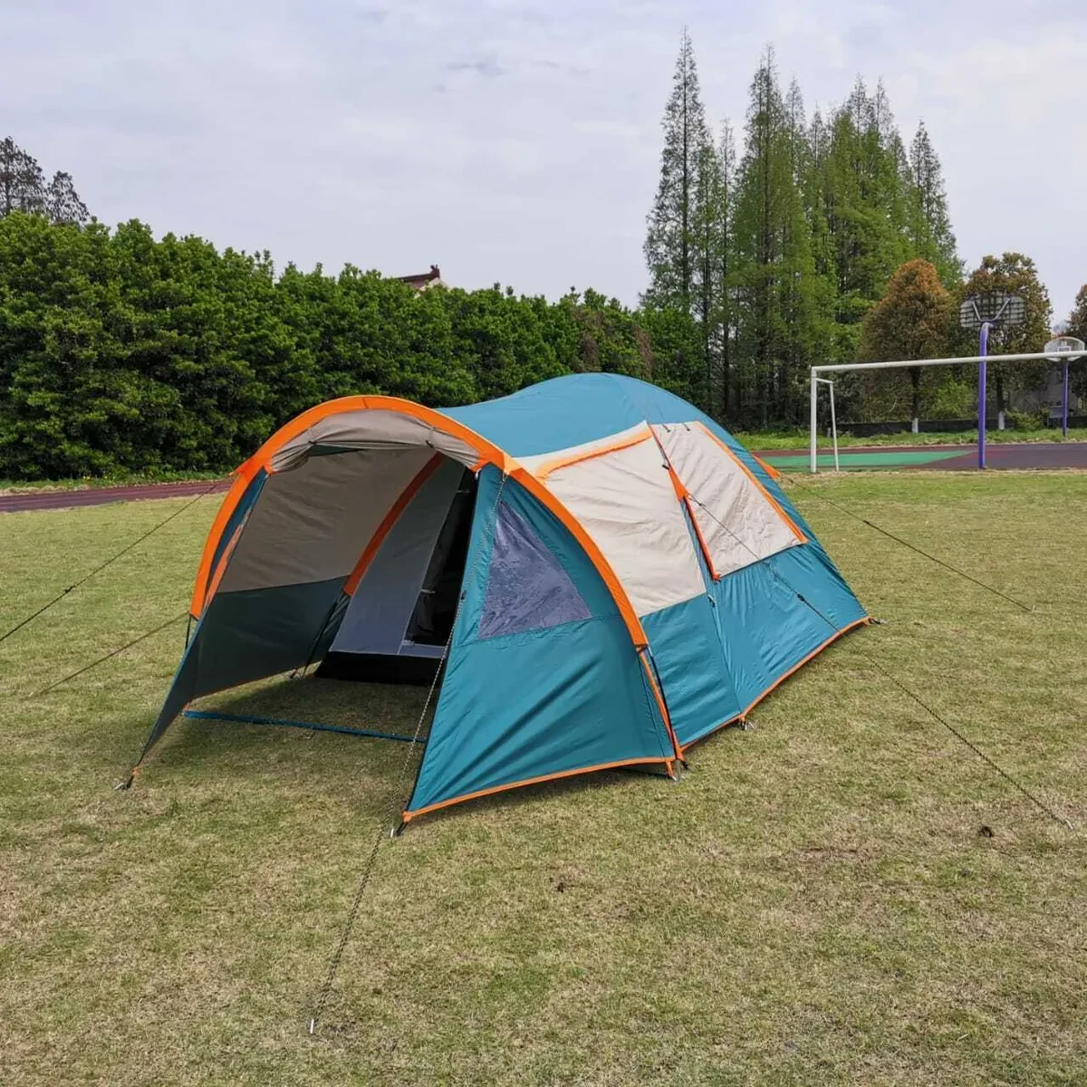 Палатка туристическая 4-х местная, MirCamping JWS-016 с двумя входами - фото 4 - id-p178526938