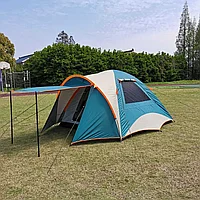 Палатка туристическая 4-х местная, MirCamping JWS-017 с тамбуром-навесом, фото 1