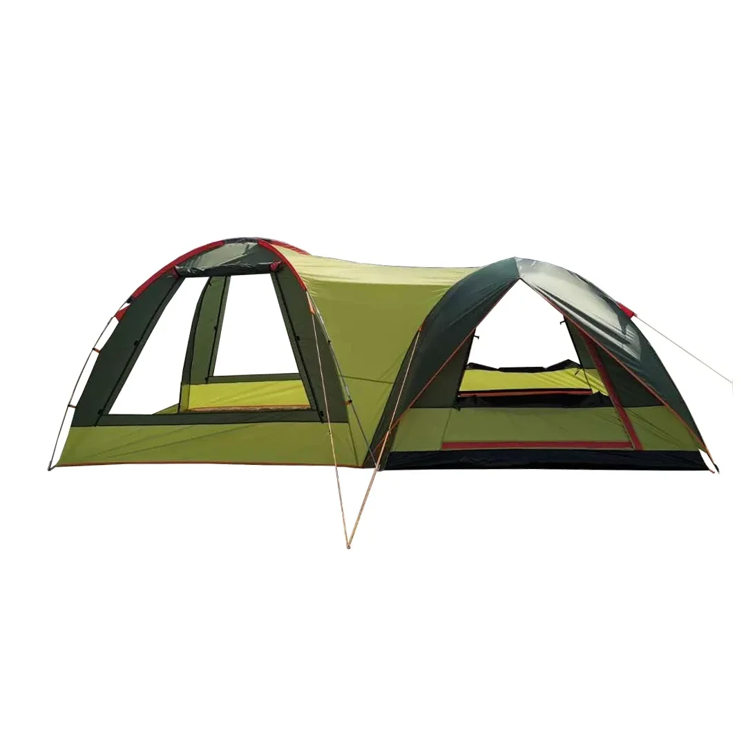 Палатка туристическая 4-х местная, MirCamping 1005-4, 2 в 1 с тамбуром-шатром, фото 1