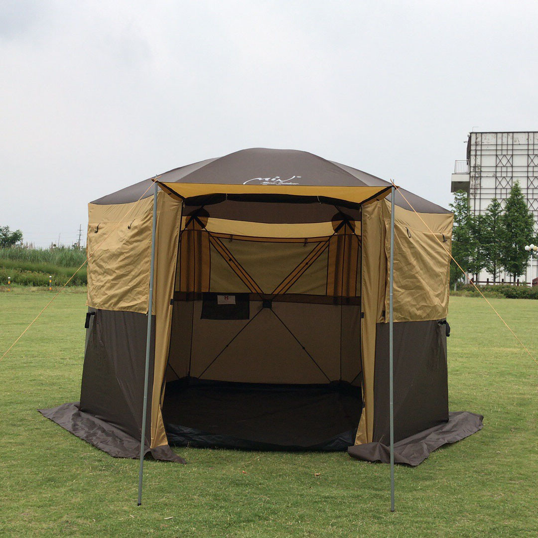 Шатер - палатка туристическая шестиугольная, 4-х местный (300х300х225см) Mircamping, арт. 2905S - фото 3 - id-p178526948