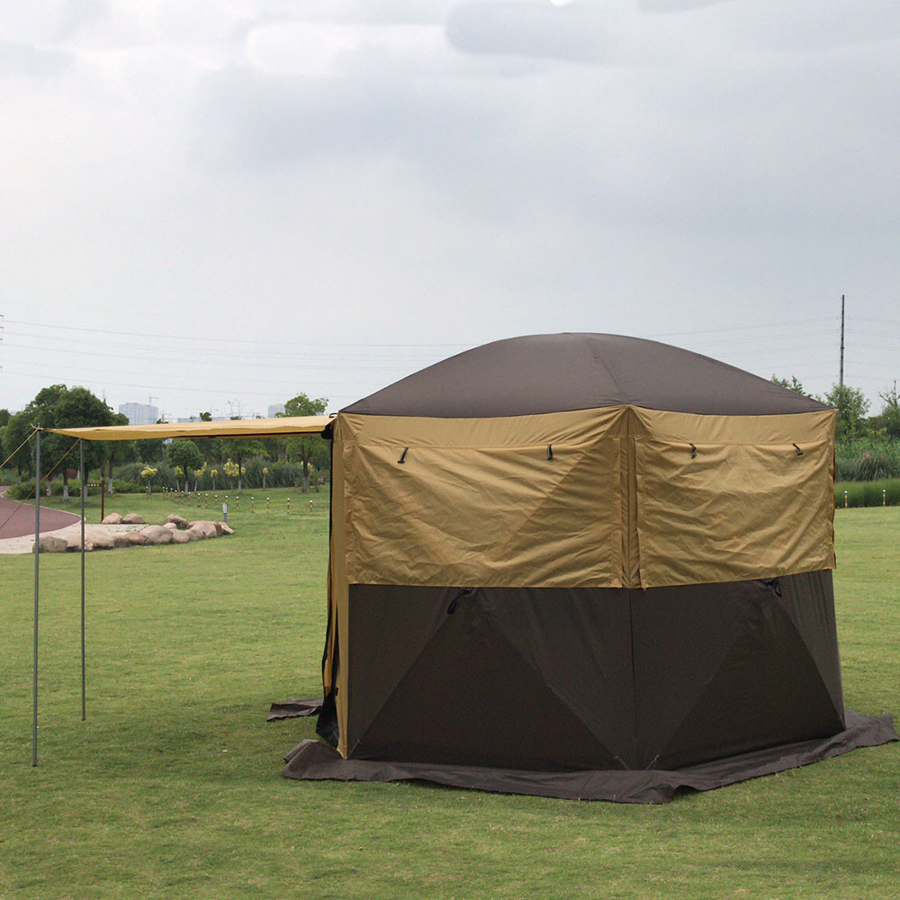 Шатер - палатка туристическая шестиугольная, 4-х местный (300х300х225см) Mircamping, арт. 2905S - фото 4 - id-p178526948